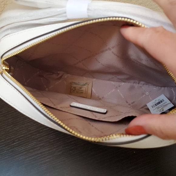 Michael kors Jet Set Large Fruit Print Logo Crossbody Bag - Picture 10 of 12